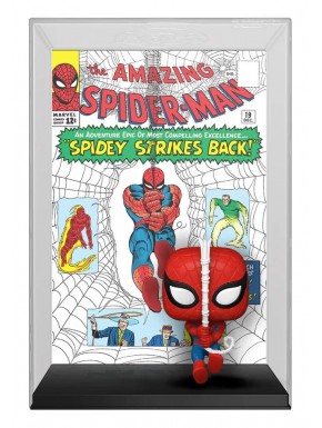 Figura de vinilo POP! de Spider-Man con diseño de cómic clásico