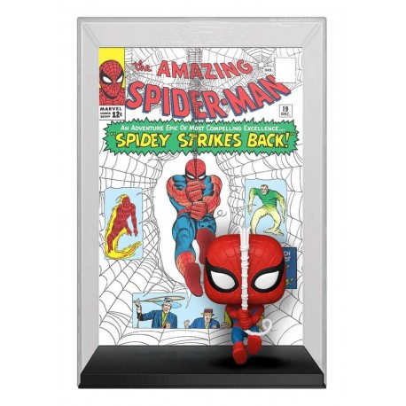 Figura de vinilo POP! de Spider-Man con diseño de cómic clásico