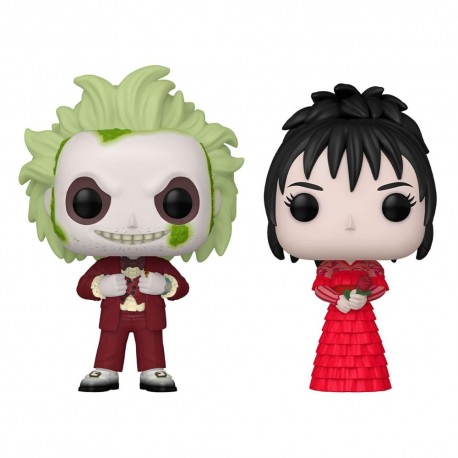 Figuras POP! de Beetlejuice y Lydia Deetz de 9 cm