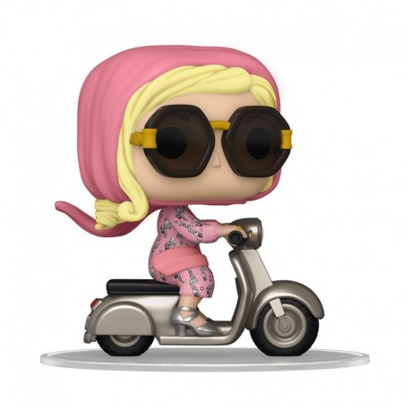 Figure Funko POP! Tanya sur scooter rose et lunettes sombres