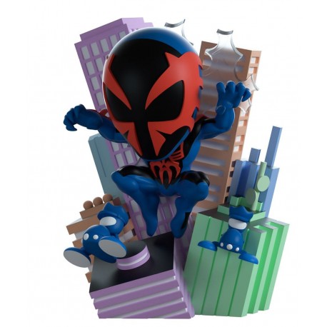 Diorama en vinyle Spider-Man 2099 par Youtooz