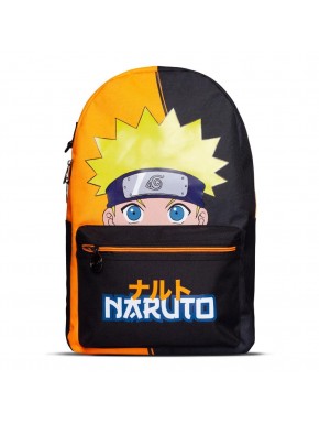 Mochila con diseño del rostro de Naruto Shippuden