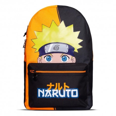 Mochila con diseño del rostro de Naruto Shippuden