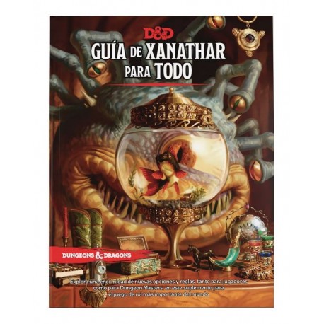 Portada del libro Guía de Xanathar para Todo de Dungeons & Dragons