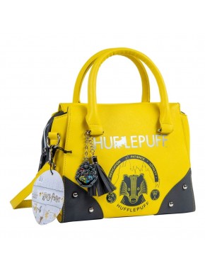 Bolso de mano amarillo Hufflepuff de Harry Potter