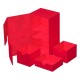Boîte rouge Ultimate Guard Twin Flip'n'Tray 200+