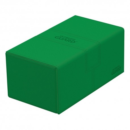 Caja verde Ultimate Guard Twin Flip n Tray 200+
