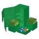 Caja verde Ultimate Guard Twin Flip n Tray 200+