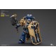 Figurine Warhammer Ultramarines Suzerain 12 cm en bleu et or