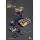 Figurine Warhammer Ultramarines Suzerain 12 cm en bleu et or