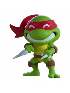 Figura de vinilo Raphael 10 cm con antifaz rojo y sais