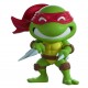Figura de vinilo Raphael 10 cm con antifaz rojo y sais