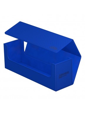 Estuche monocolor azul para cartas Ultimate Guard Arkhive 400+