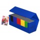 Estojo azul monocolor para cartas Ultimate Guard Arkhive 400+