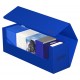 Estojo azul monocolor para cartas Ultimate Guard Arkhive 400+