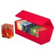 Estuche rojo Ultimate Guard Arkhive 400+ abierto