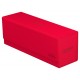 Estuche rojo Ultimate Guard Arkhive 400+ abierto