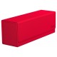 Estuche rojo Ultimate Guard Arkhive 400+ abierto