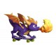 Figura de Spyro em skateboard lançando fogo