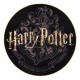 Felpudo redondo Harry Potter con logo Hogwarts