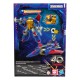 Figura Transformers Metalhawk de 18 cm en colores rojo, azul y amarillo
