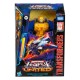 Figura Transformers Metalhawk de 18 cm en colores rojo, azul y amarillo