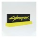 Lámpara LED Cyberpunk 2077 logo iluminado, 22 cm