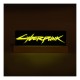 Lámpara LED Cyberpunk 2077 logo iluminado, 22 cm