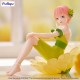 Statue PVC d'Ichika Nakano dans une fleur jaune