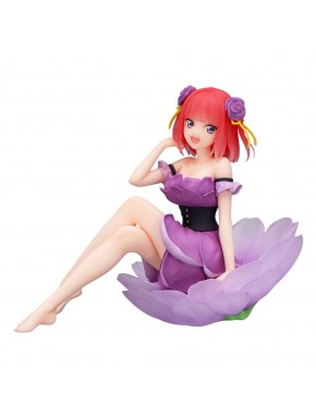 Estatua de Nino Nakano de PVC en vestido violeta