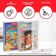 Caja de acrílico protectora para juegos NES, pack de 2