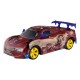 Vehículo RC One Piece Luffy Drift Car rojo con imágenes de Luffy