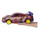 Vehículo RC One Piece Luffy Drift Car rojo con imágenes de Luffy