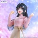 Estatua de Mai Sakurajima con traje primaveral de PVC, 21 cm.