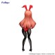Statue PVC Mikuru Asahina 24 cm en costume rouge.