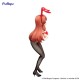 Statue PVC Mikuru Asahina 24 cm en costume rouge.