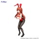 Statue PVC Mikuru Asahina 24 cm en costume rouge.