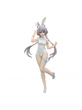 Estatua de PVC Luo Tian Yi con traje blanco y detalles azules