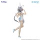 Estátua PVC Luo Tian Yi com traje branco e detalhes azuis