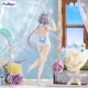 Estátua PVC Luo Tian Yi com traje branco e detalhes azuis