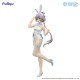 Estátua PVC Luo Tian Yi com traje branco e detalhes azuis
