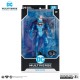 Figura Eradicator DC Multiverse azul translúcido com capa brilhante
