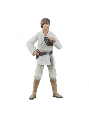 Figura Luke Skywalker Star Wars Black Series con sable de luz