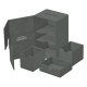 Ultimate Guard Twin Flip'n'Tray 160+ XenoSkin Monocolor Cinza