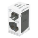 Caixa Ultimate Guard Twin Flip'n'Tray 160+ em cinza
