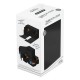 Caixa Ultimate Guard Twin Flip`n`Tray em preto