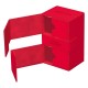 Caja roja Ultimate Guard Twin Flip`n`Tray 160+