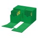 Caja verde Ultimate Guard Twin Flip`n`Tray abierta