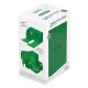 Caja verde Ultimate Guard Twin Flip`n`Tray abierta