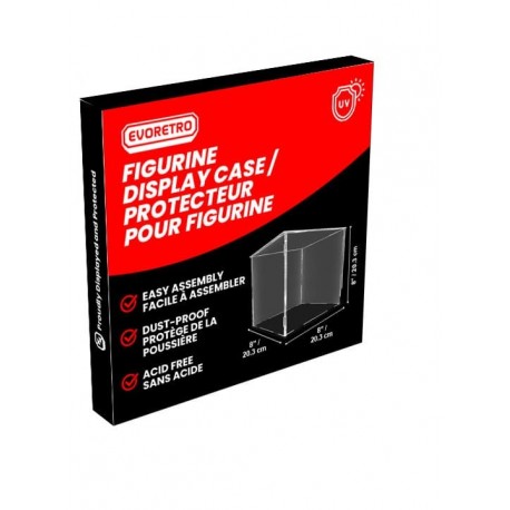 Display acrílico modular Evoretro para figuras de 20 cm